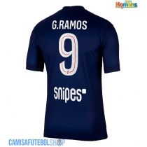 Camisa de time de futebol Paris Saint-Germain Goncalo Ramos #9 Replicas 1º Equipamento 2025-26 Manga Curta